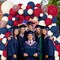 153PCS Red White and Blue Balloon Arch Kit – Patriotic 4th of July Balloons with Multiple Sizes for Memorial Day, Independence Day, Veterans Day, Graduation & USA Theme Party Decorations
